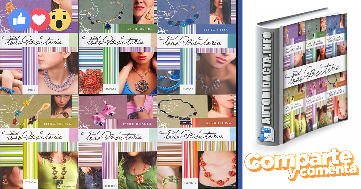 【Colección PDF - Todo BISUTERÍA】→ ¡Gratis!
